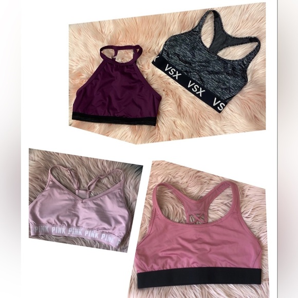 Victoria’s Secret Sport Bra Bundle. 4 Bras - Picture 1 of 7
